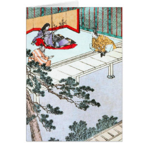 Cartão Princesa Asiática