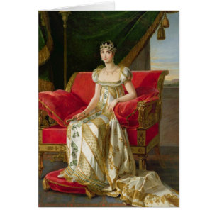 Cartão Princesa Borghese de Marie Pauline Bonaparte, 1808