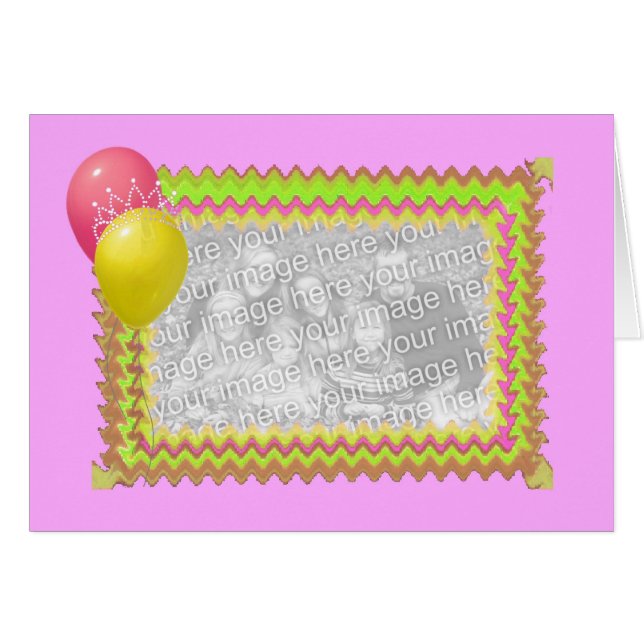 Cartão Princesa Card (Frente Horizontal)