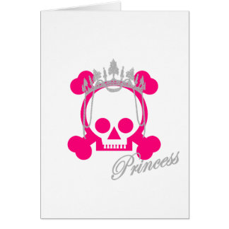 Cartão Princesa Crânio