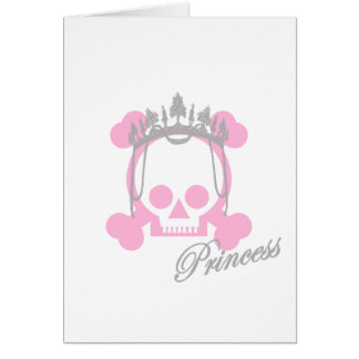 Cartão Princesa Crânio