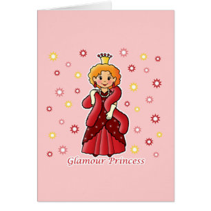 Cartão Princesa do encanto