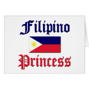 Cartão Princesa filipina
