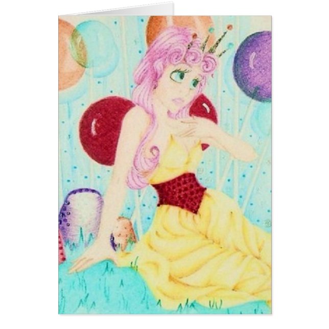 Cartão Princesa Lolly (Frente)