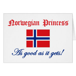 Cartão Princesa norueguesa 2