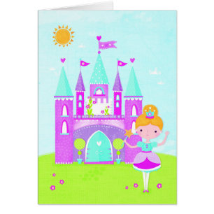 Cartão Princesa pequena