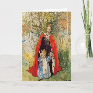 Cartão Princesa Primavera Mãe e Filha