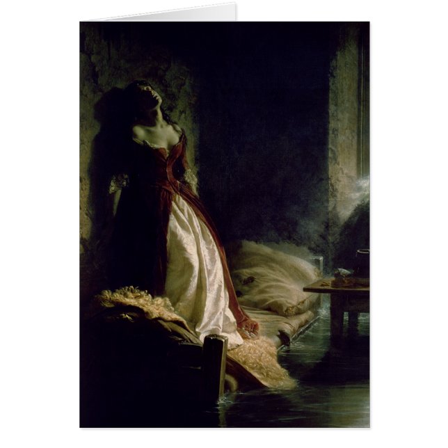 Cartão Princesa Tarakanova, 1864 (Frente)