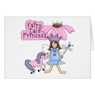 Cartão Princesa triguenha do conto de fadas