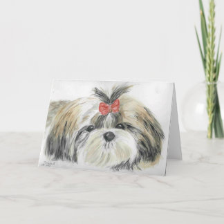 Cartão "Princess Allie"