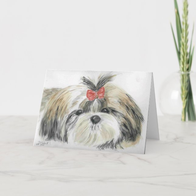 Cartão Princess Allie (Frente)