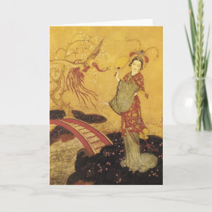Cartão Princess Badoura Dulac Art Card