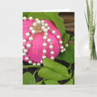 Cartão princess pumpkin,pink pumpkin,pearls n pumpkin