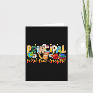 Cartão Principal Lead Love Inspire Diretora da Escola Bac