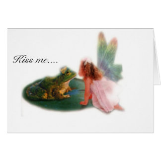 Cartão Príncipe do sapo