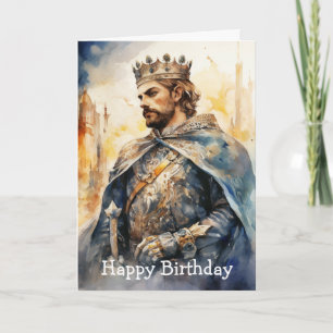 Cartão Príncipe Medieval