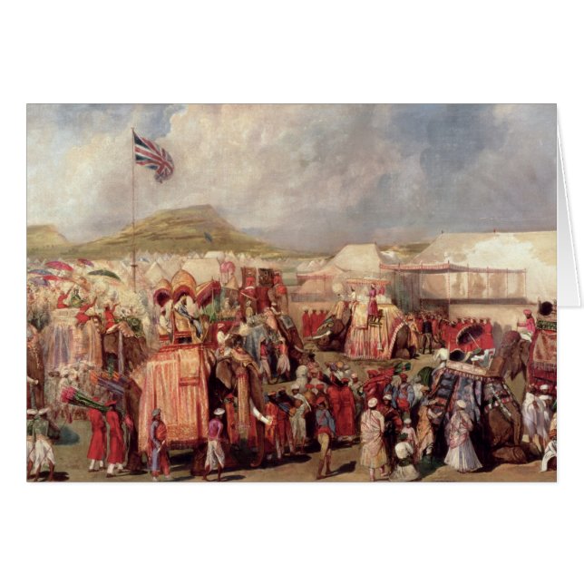 Cartão Príncipes nativos (Frente Horizontal)