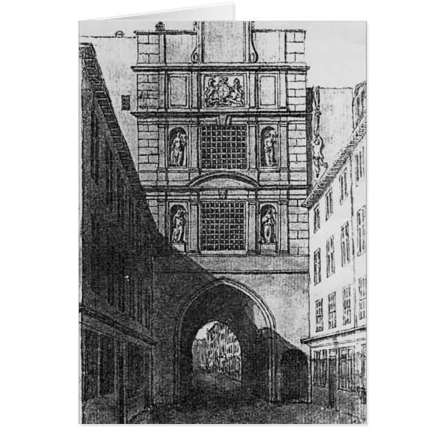 Cartão Prisão de Newgate (Frente)
