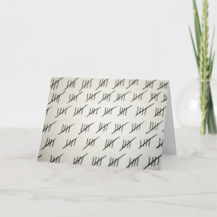 Cartão Prisioneiro - Contagem dos Dias