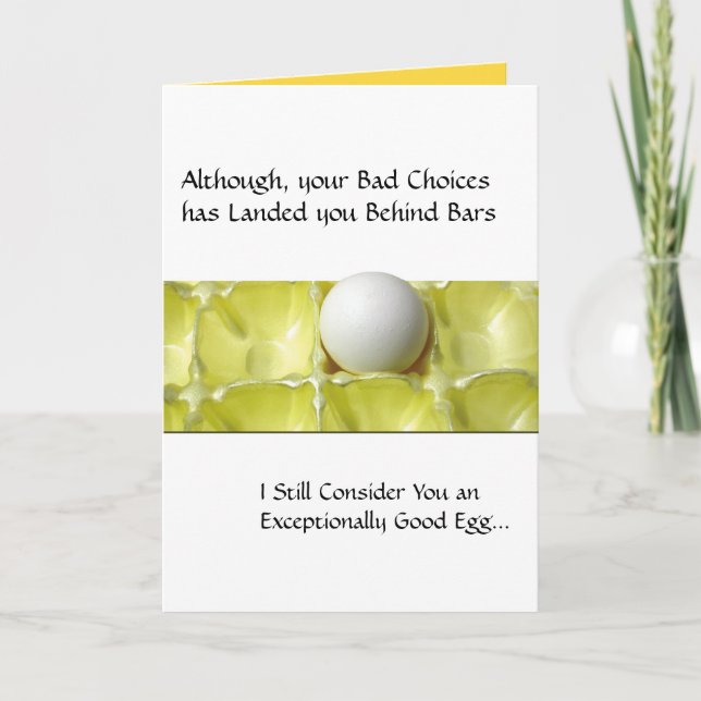 Cartão Prison Cards - Good Egg (Frente)