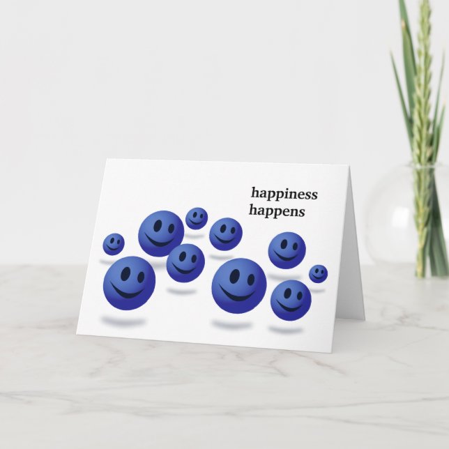 Cartão Prison Cards - Happiness Happens (Frente)