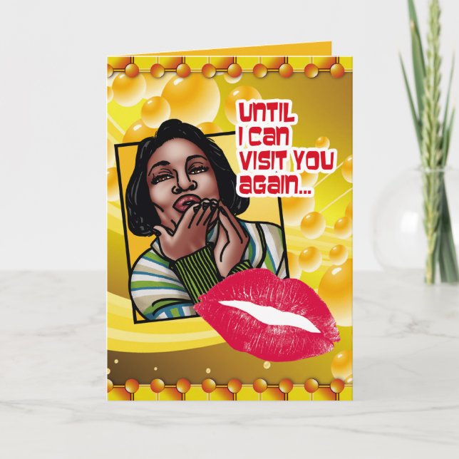 Cartão Prison Cards - Visit Again (Frente)