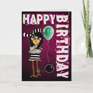 Cartão Prison Jailbird