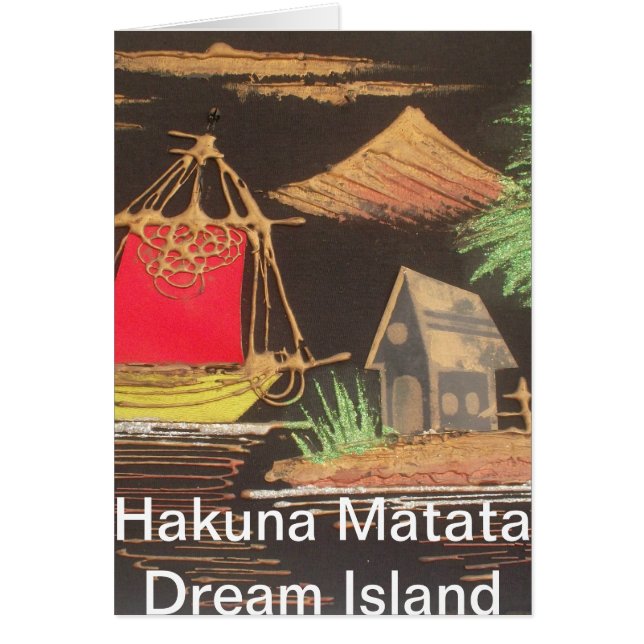 Cartão Produto Personalizado de Pintura de Óleo de Paisag (Frente)