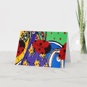 Cartão Produtos Birthday Ladybug