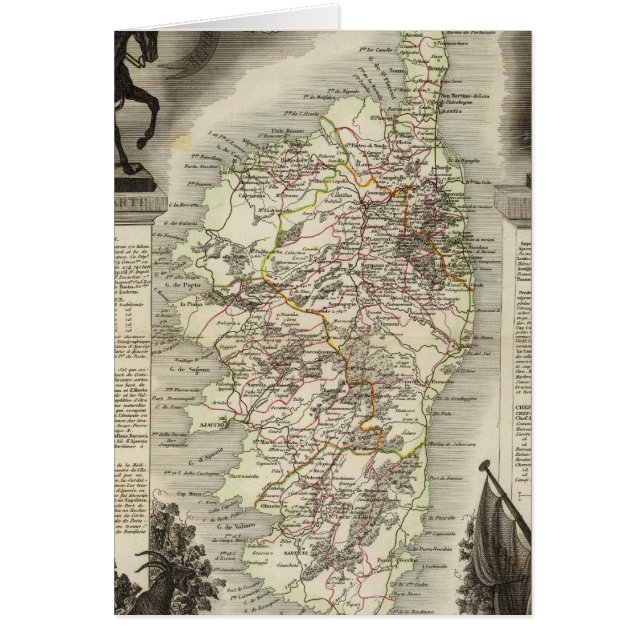 Cartão Produtos locais de heróis, paisagens (Frente)