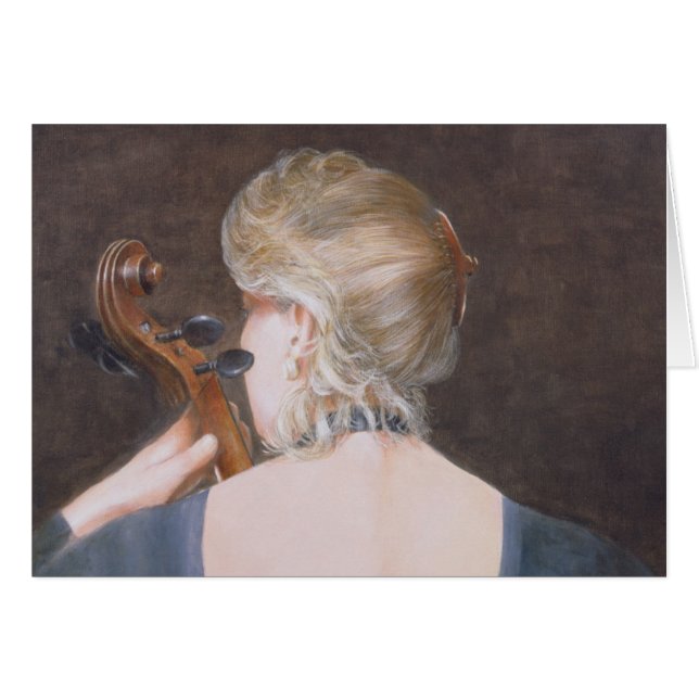 Cartão Professor 2005 do violoncelo (Frente Horizontal)