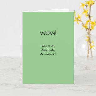 Cartão Professor associado Parabéns engraçados Piada