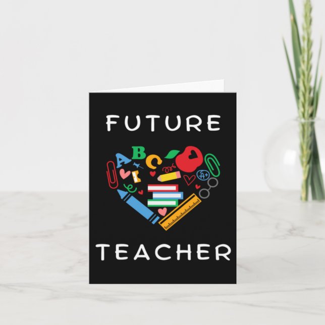 Cartão Professor Futuro (Frente)