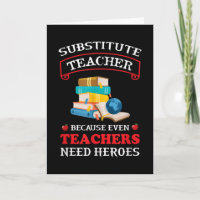 Professor Substituto porque até Professores precis