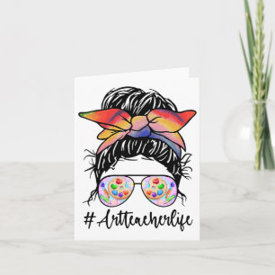 Cartão Professora De Arte A Vida Mensageira A Camisa Ck P