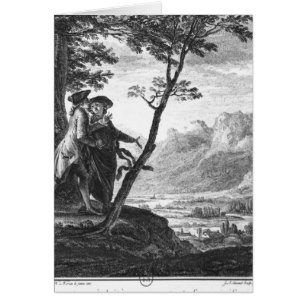 Cartão Profissão da fé do vigário de Savoyard