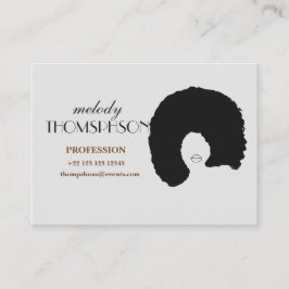 Cartão profissional feito sob encomenda