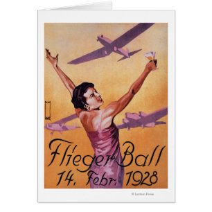 Cartão Programa de aviação no Hotel Wagner Promo Poster