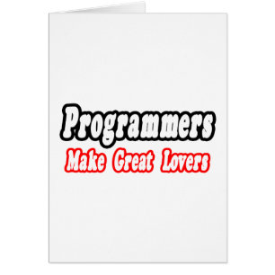 Cartão Programadores fazem Excelentes