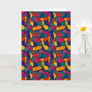 Cartão Projetado por abstrato