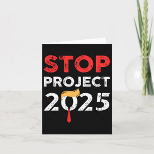 Cartão Projeto 2025 Trump's Anti Trump 2