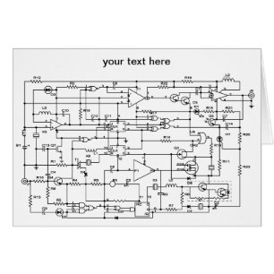 Cartão projeto eletrônico