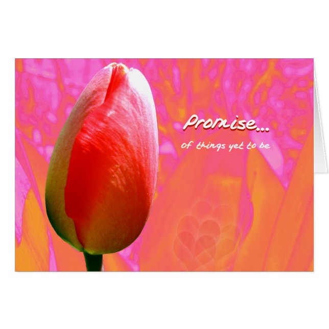 Cartão Promessa II (Frente Horizontal)