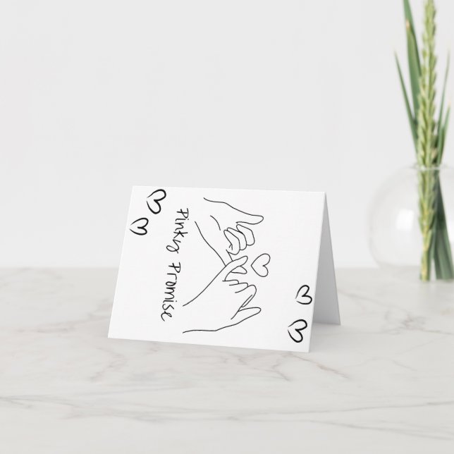 Cartão Promessa Pinky (Frente)