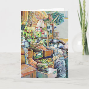 Cartão Promessas Encantadoras De Um Belo Tekka Center, Si