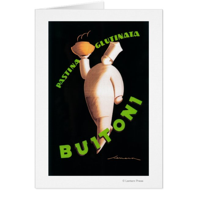 Cartão Promocional de massa de Buitoni (Frente)