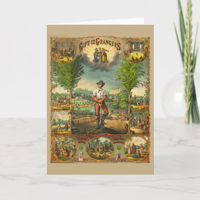 Cartão Promocional Para Membros Do Grange (Frente)