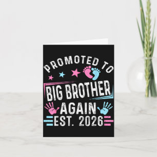 Cartão Promovido Para Big Brother Novamente Est. 2026 Vin