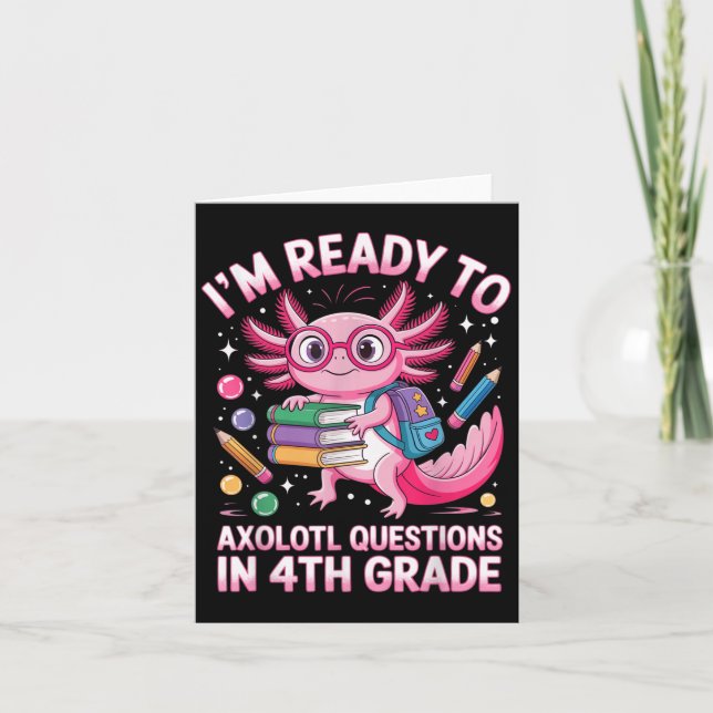 Cartão Pronto para Axolotl Questão 4º Grau Primeiro Dia Q (Frente)
