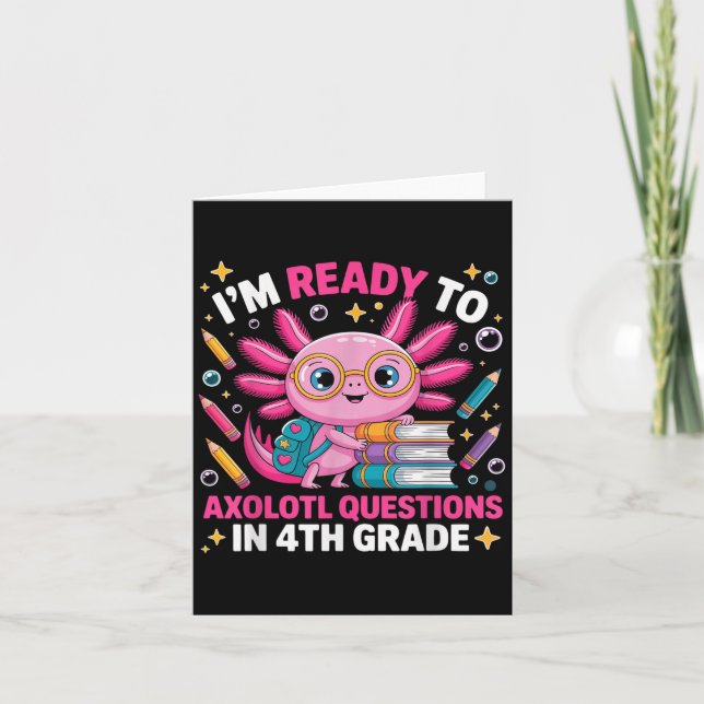 Cartão Pronto para Axolotl Questão 4º Grau Primeiro Dia Q (Frente)